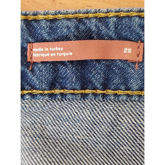 Pilcro The Breaker Barrel Leg Baggy Tapered High Rise Women's Jeans 28 Camo - Picture 4 of 12